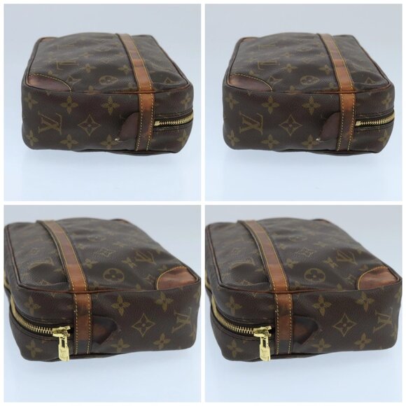 LOUIS VUITTON Monogram Compiegne 28 Clutch Bag M51845 LV Auth 100367 - Picture 16 of 16